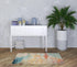 2' X 4' Sealife Abstract Power Loom Non Skid Area Rug